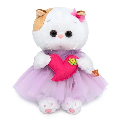 BUDI BASA Кошка Ли-Ли BABY в платье с сердечком