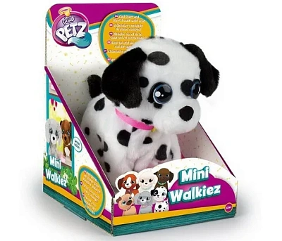 Club Petz Щенок Mini Walkiez Dalmatian интерактивный, ходячий, со звуковыми эффектами