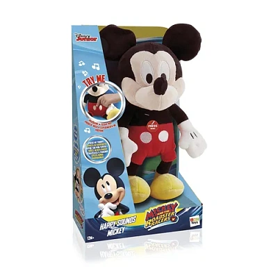 Мягкая игрушка Disney "Микки и весёлые гонки: Микки Маус" (34 см, звук)