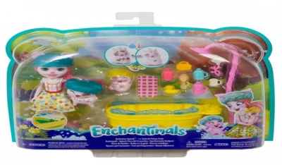 Enchantimals Набор кукла+питомец с аксессуарами, 4 вида