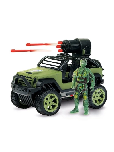 Джип р/у Сталкер, стреляет ракетами, аккум.