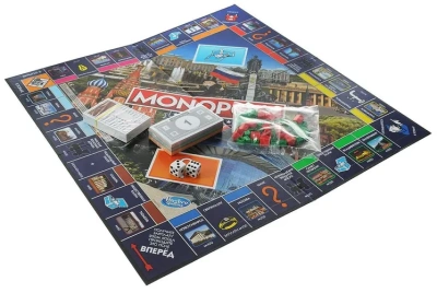 MONOPOLY Игра настольная МОНОПОЛИЯ РОССИЯ