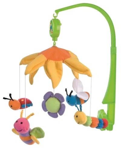 Карусель музыкальная плюшевая - пчелки, 0+