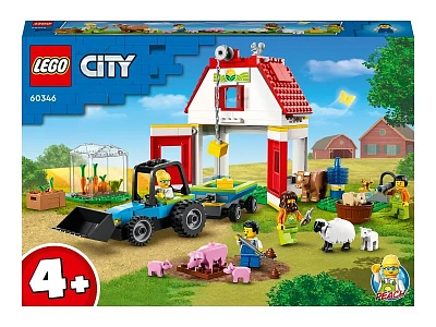 Конструктор LEGO CITY "Ферма и амбар с животными" 