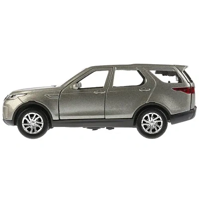 Машина металл LAND ROVER DISCOVERY 12см, открыв. двери, инерц, серый, в кор. Технопарк