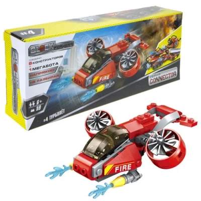 1TOY Blockformers конструктор «Трансфайертрак» 8 шт. в д/б, коробка