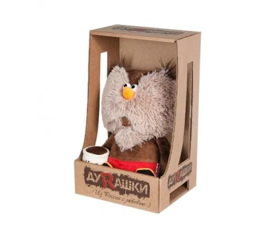 Мягкие Игрушки Сова & Coffee в Коробке, 25 см