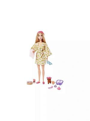 Barbie Игровой набор День SPA с питомцем