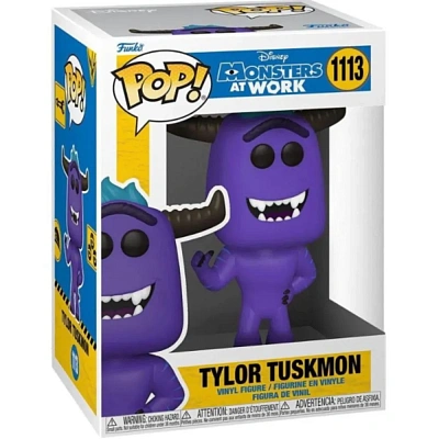 Funko: Monsters At Work. Фигурка POP: Тайлор Таскмон (Tylor) из мультфильма "Монстры за работой"