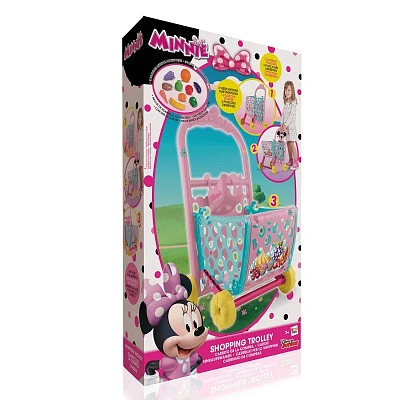 Игровой набор Disney "Минни: Тележка с продуктами" (49 см, трансформ., аксесс.)