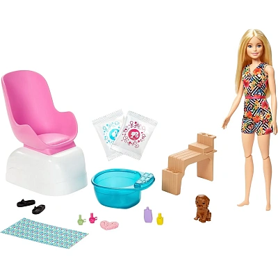 Barbie Игровой набор для маникюра/педикюра