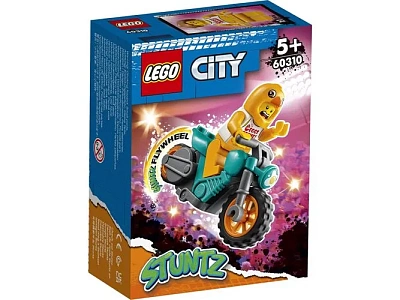 Конструктор LEGO CITY Stunt Трюковый мотоцикл с цыплёнком