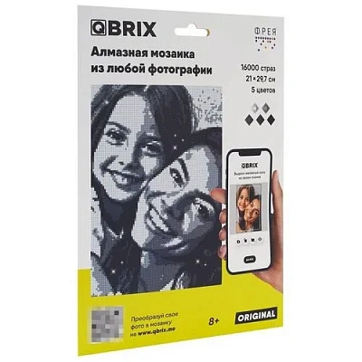 ФРЕЯ & QBRIX Кристальная (алмазная) мозаика ORIGINAL