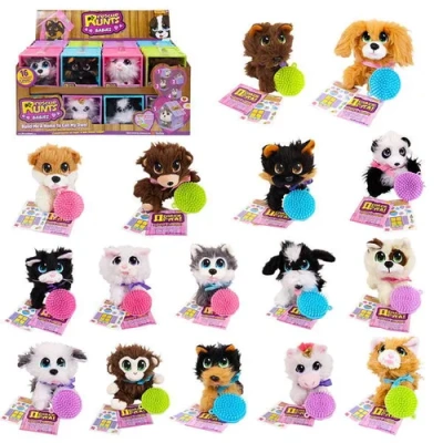 Животные плюшевые «Спаси друга!», 16 шт в дисплее,