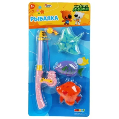 Игра рыбалка МИМИМИШКИ со светом на блистере  Играем вместе 