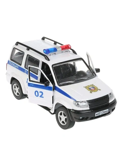 ТЕХНОПАРК Машина Полиция Патриот пласт.инерц. 21см