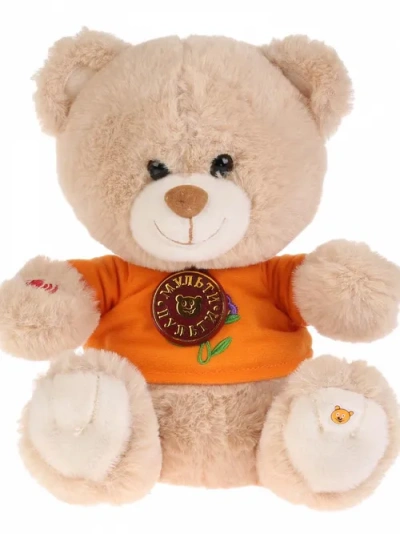 Мульти Пульти Мягкая игрушка Стихи и песни К.Чуковского «Мишка» 25 см