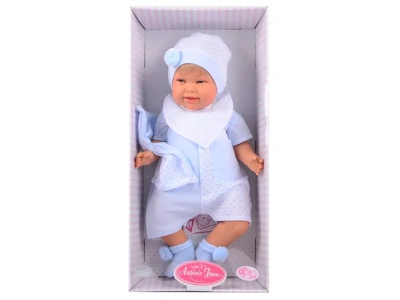 Кукла Мартин в голубом, озвуч. 52 см.