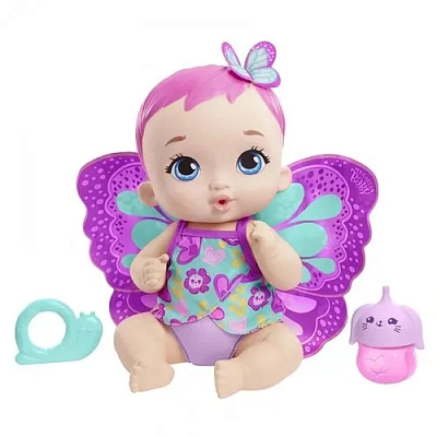 My Garden Baby Пупс Малышка-фея Цветочная забота розовая