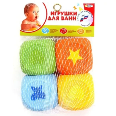 КАПИТОШКА Игрушки для ванной LXN1-2-3-6