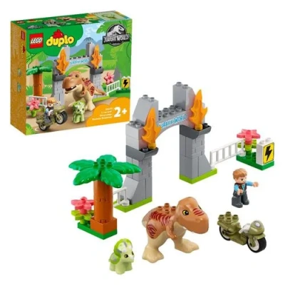 Конструктор LEGO DUPLO Jurassic World Побег динозавров: тираннозавр и трицератопс