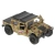 Машина металл Hummer H1 пикап военный 12см, открыв. двери, инерц. в кор. Технопарк
