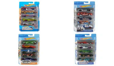 Hot wheels. Набор подарочный Серия «Hot Wheels» из 5 машинок