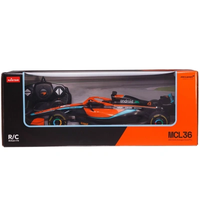 Машина р/у 1:18 Формула 1, McLaren F1 MCL36, 2,4G, цвет оранжевый