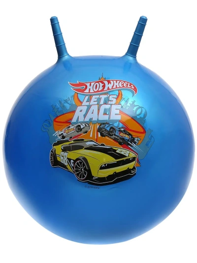 Мяч «Играем вместе» «Hot Wheels» 55см с рожками, в ассорт.
