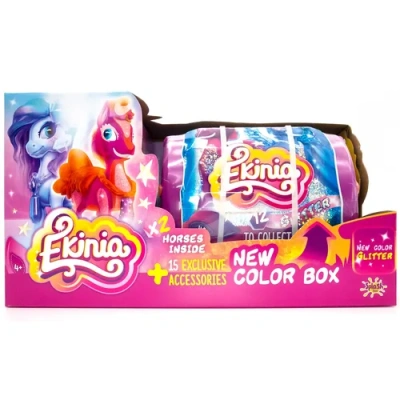 Игрушка-сюрприз Ekinia набор 2 пони в конюшне Ekinia
