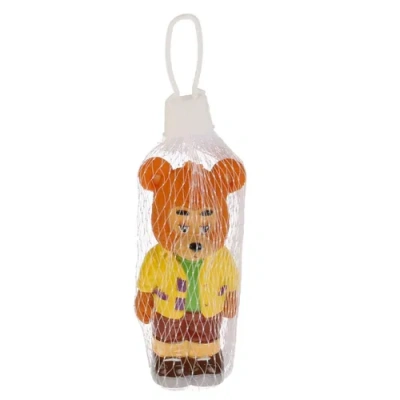 «КАПИТОШКА» Игрушка пластизоль для купания  Спокойной ночи малыши, Мишутка в сетке