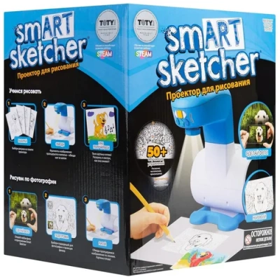 Смарт Скетчер. Игровой набор с проектором. TM Smart Sketcher