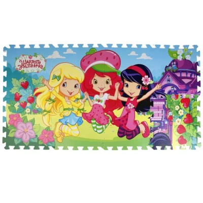 Играем Вместе Коврик-пазл «Шарлотка Земляничка»