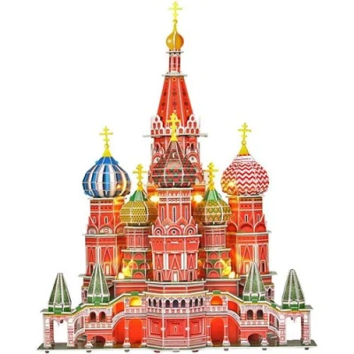 Игрушка Собор Василия Блаженного с подсветкой 