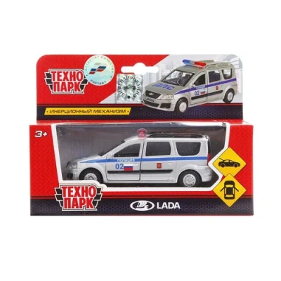 ТЕХНОПАРК Машина Largus полиция 12 см