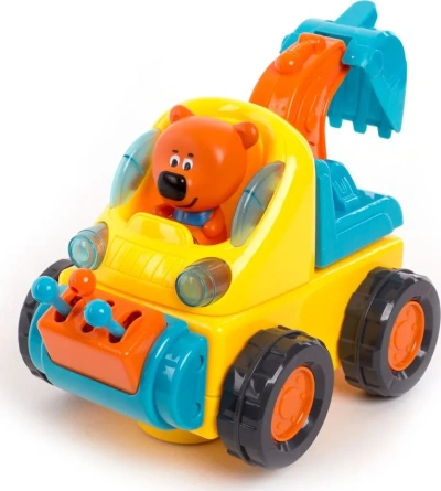 Транспортный набор свет, звук МИ-МИ-МИШКИ Кеша Экскаватор