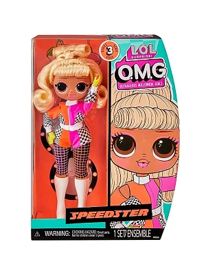 LOL Surprise OMG модная кукла Speedster, с аксессуарами
