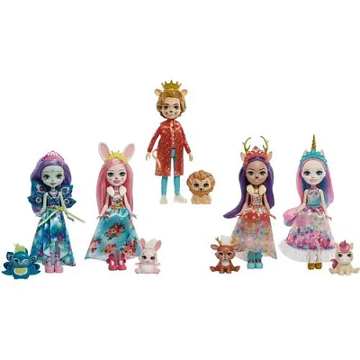 Enchantimals Королевские друзья (куклы с питомцами)