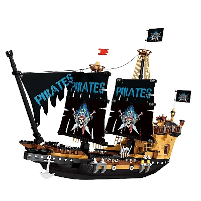 Конструктор "Пираты: Чёрная каракатица" (840 дет.)