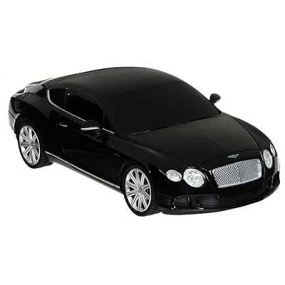 Машина р/у 1:24 Bentley Continental GT speed, цвет чёрный 27MHZ
