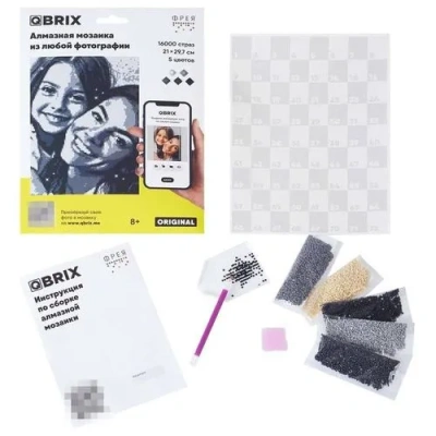ФРЕЯ & QBRIX Кристальная (алмазная) мозаика ORIGINAL