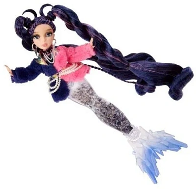 Mermaze Mermaidz модная кукла-русалка Nera, сюрприз с изм. цвета, с акс.