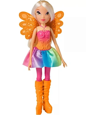 Шарнирная кукла Winx Club "Hair Magic" Стелла с крыльями и маркерами (2 шт.),  24 см,