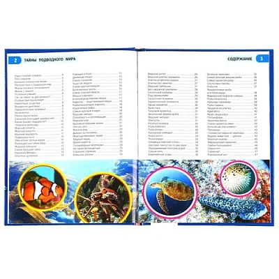 "УМКА". ТАЙНЫ ПОДВОДНОГО МИРА. 100 ФАКТОВ (ЭНЦИКЛОПЕДИЯ С РАЗВИВАЮЩИМИ ЗАДАНИЯМИ. А5)