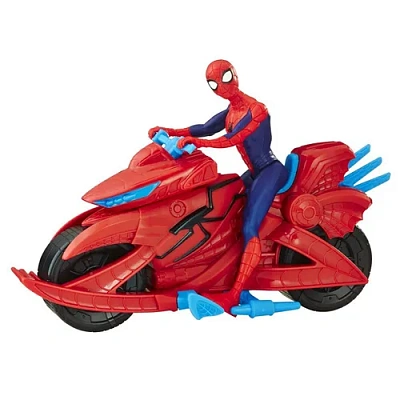 Игрушка Hasbro Spider-man фигурка 15см.ЧП с транспортом