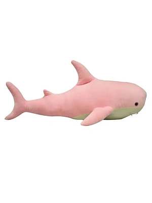 Игрушка мягконабивная Tallula акула 95 см, розовая