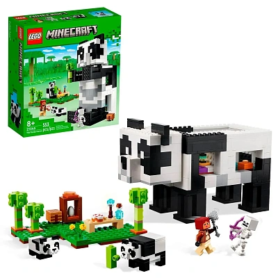 Конструктор LEGO Minecraft Дом панды