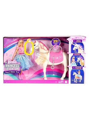 Barbie Приключения Принцессы - принцесса на лошади
