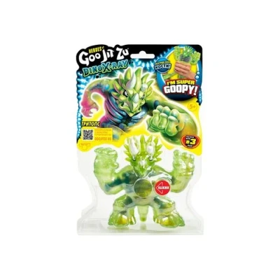 Гуджитсу Игрушка тянущаяся фигурка Тритопс Дино Икс-Рэй GooJitZu