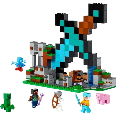 Конструктор LEGO Minecraft  Аванпост мечей